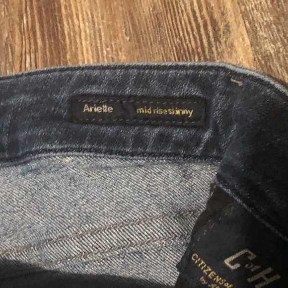 Citizens of Humanity Arielle Jeans Women's 29 Skinny Dark Wash Mid Rise Stretchy - Picture 3 of 7